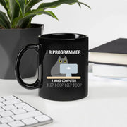 I R Programmer Coffee Mug 11 oz Black - Panvola