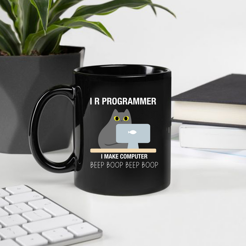 I R Programmer Coffee Mug 11 oz Black