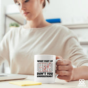 What Part of Don't You Understand Hockey Player Coffee Mug 11 oz White - Panvola