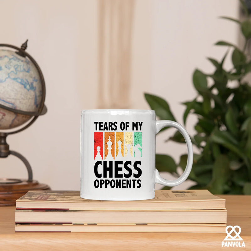 Tears Of My Chess Opponents Ceramic Mug 11 oz White - Panvola