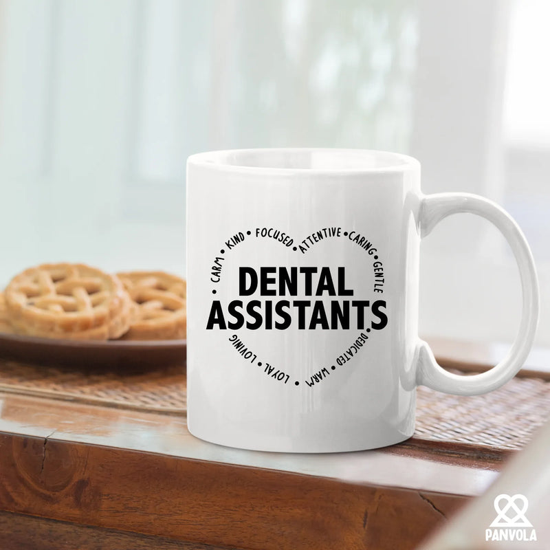 Dental Assistant Ceramic Mug 11 oz White - Panvola