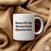 Tears Of My Basketball Opponents Ceramic Mug 11 oz White - Panvola