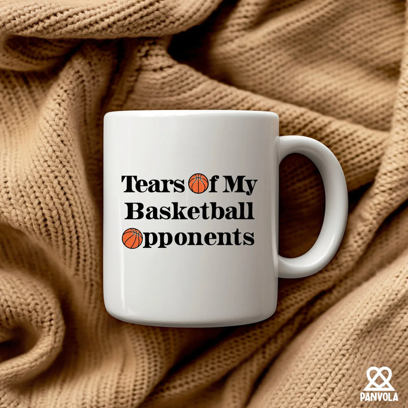 Tears Of My Basketball Opponents Ceramic Mug 11 oz White - Panvola