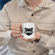 RELAX BRO Ceramic Mug 11 oz White - Panvola