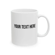 Personalized Tears Of The People I Beat At Disc Golf Customized Ceramic Mug 11 oz White - Panvola