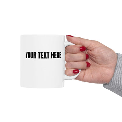 Personalized Look Like I'm Listening to You But in My Head I'm Golfing Customized Ceramic Mug 11 oz White