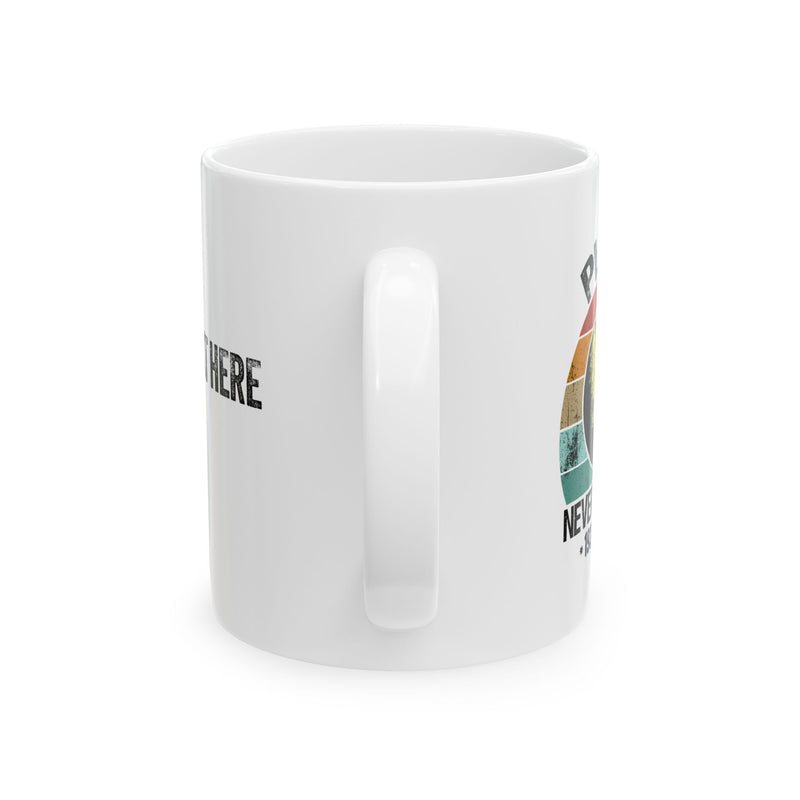 Personalized Never Forget Pluto Customized Ceramic Mug 11 oz White