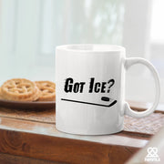 Got Ice? Ceramic Mug 11 oz White - Panvola