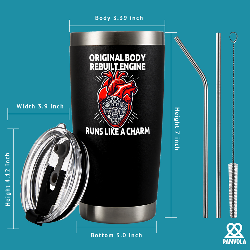 Panvola Original Body Rebuilt Engine Heart Surgery Tumbler