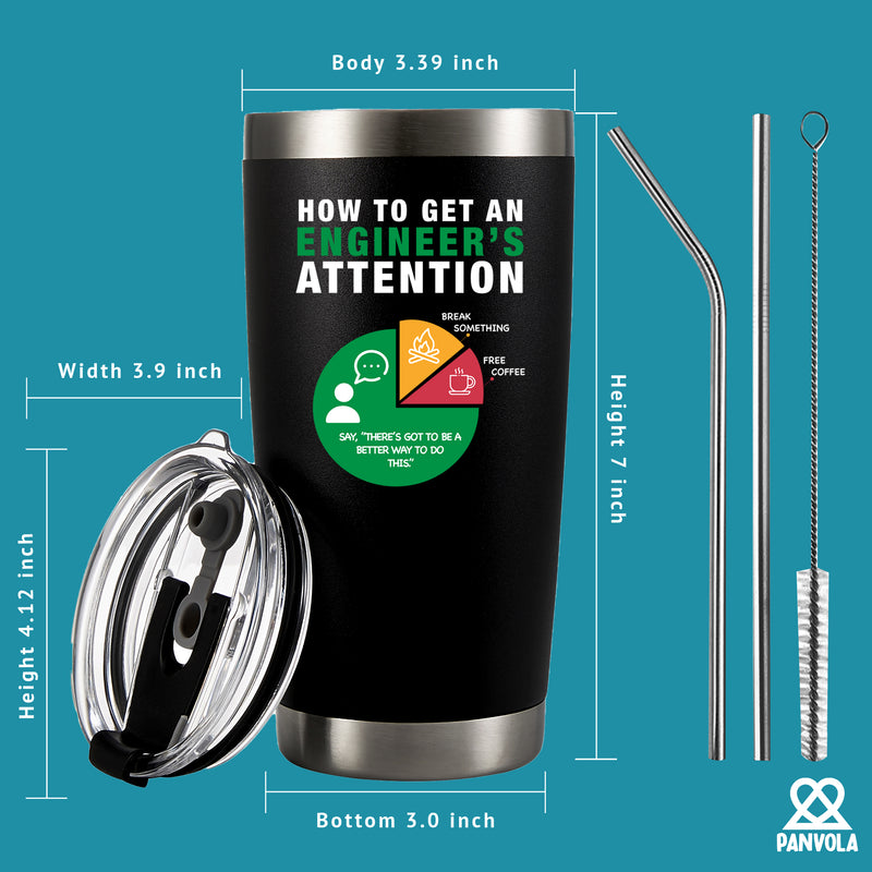 How To Get An Engineer's Attention Tumbler 20oz