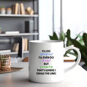 I’ll Do Math Ceramic Mug 11 oz White - Panvola