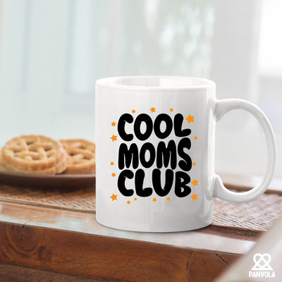 Cool Moms Club Mother's Day Gift Ceramic Mug 11 oz White