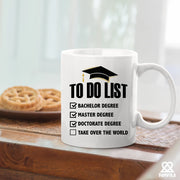 To Do List Ceramic Mug 11 oz White - Panvola