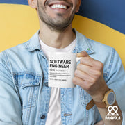 Software Engineer Definition Mug 11 oz White - Panvola