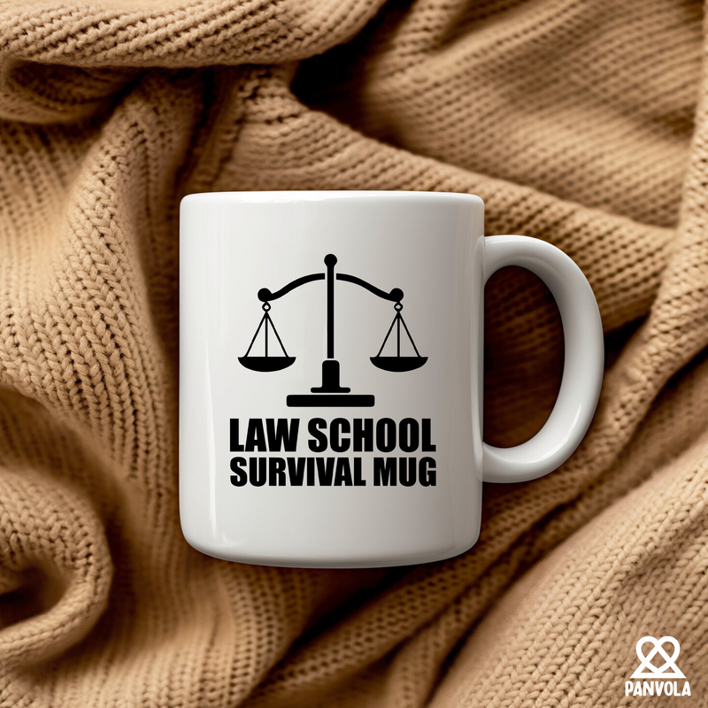 Law School Survival Mug Future Lawyer Gifts Ceramic Mug 11oz White