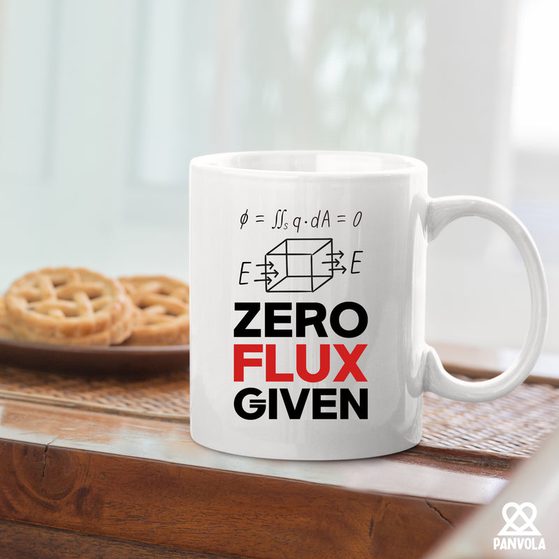 Zero Flux Given Ceramic Mug 11 oz White