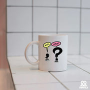 Wait What? Ceramic Mug 11 oz White - Panvola