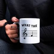 What the F Ceramic Mug 11 oz White - Panvola