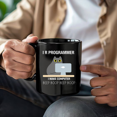 I R Programmer Coffee Mug 11 oz Black