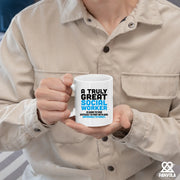 A Truly Great Social Worker Is Hard To Find Ceramic Mug 11 oz White - Panvola