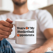 Tears Of My Basketball Opponents Ceramic Mug 11 oz White - Panvola