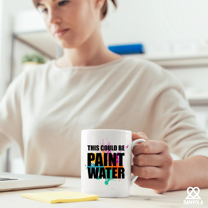 This Could Be Paint Water Artist Painter Gifts Ceramic Mug 11 o White - Panvola