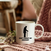 Don't Forget My Discount Ceramic Mug 11 oz White - Panvola