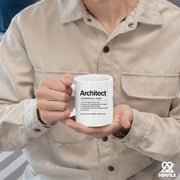 Architect Definition Ceramic Mug 11 oz white - Panvola