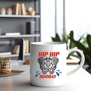 Hip Hip Hooray Recovery Ceramic Mug 11 oz White - Panvola