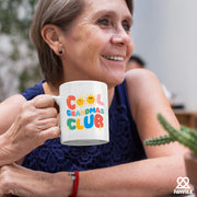 Cool Grandma Club Ceramic Mug 11 oz White - Panvola