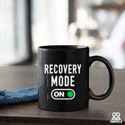 Recovery Mode On Ceramic Mug 11 oz Black - Panvola