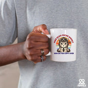 Cat Pilot Mike Echo Oscar Whisky Ceramic Mug 11 oz white - Panvola