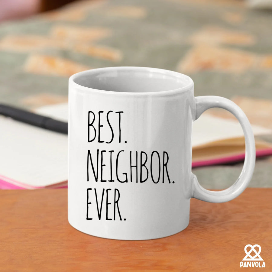 Best Neighbor Ever Farewell Moving Housewarming Gift Coffee Mug 11 oz, image 5 of 5