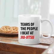 Tears Of The People I Beat At Jiu-Jitsu Ceramic Mug 11 oz White - Panvola