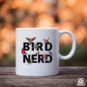 Bird Nerd Ceramic Mug 11 oz White - Panvola