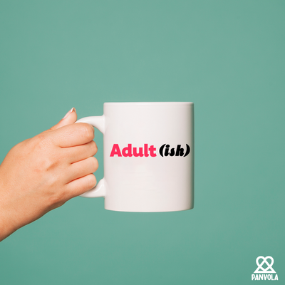 Adult-ish Ceramic Mug 11 oz White