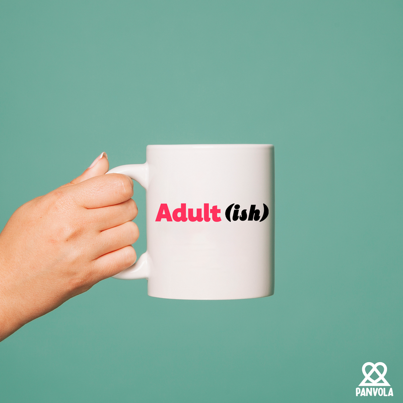 Adult-ish Ceramic Mug 11 oz White