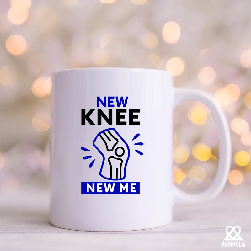 New Knee New Me Ceramic Mug 11 oz White - Panvola