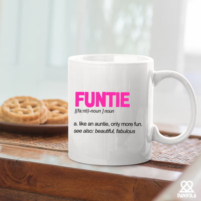 Funtie Definition Mug 11 oz White