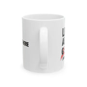 Personalized Life's About Goals And Assists Customized Ceramic Mug 11 oz White - Panvola