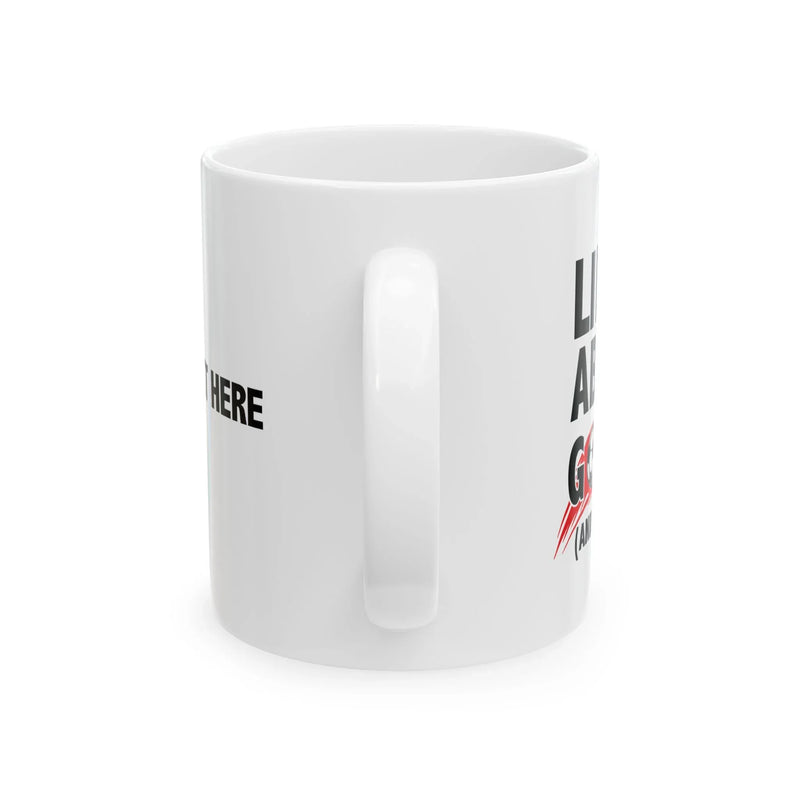 Personalized Life's About Goals And Assists Customized Ceramic Mug 11 oz White - Panvola