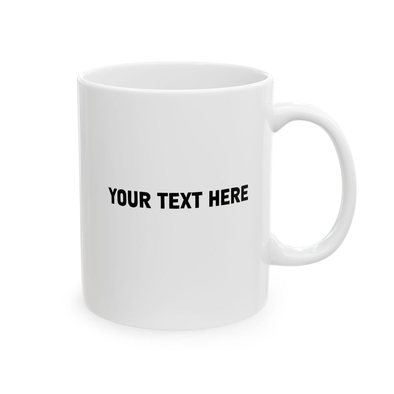 Personalized I’d Rather Be Playing Pickleball Ceramic Mug 11 oz White.