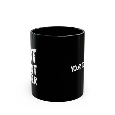 Personalized Not Paint Water Ceramic Mug 11oz Black