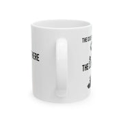 Personalized Code Works Why Customized Ceramic Mug 11 oz White - Panvola