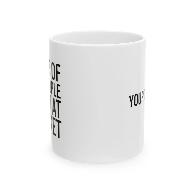 Personalized Tears Of The People I Beat At Cricket Ceramic Mug 11 oz White - Panvola