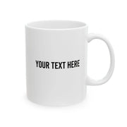 Personalized Tears of My Euchre Opponents Ceramic Mug 11 oz White - Panvola