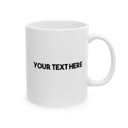 Personalized World's Okayest Golfer Ceramic Mug 11 oz White - Panvola