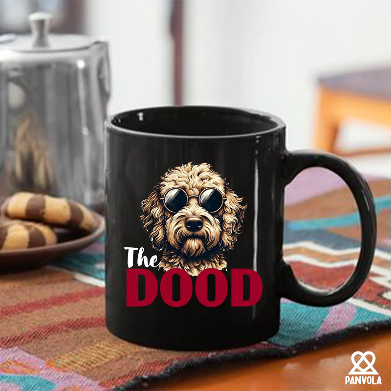 The Dood Ceramic Mug 11 oz Black - Panvola