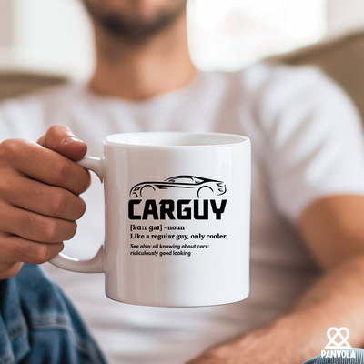 Car Guy Definition Ceramic Mug 11 oz White