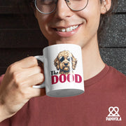 The Dood Goldendoodle Lover Gifts Ceramic Mug 11 oz White - Panvola